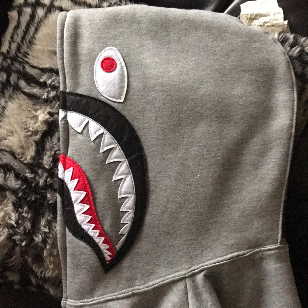 UA!! Bape Shark Hoodie Zip Up
